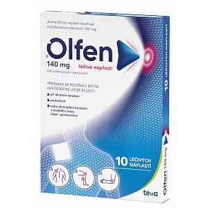 Olfen léčivé náplasti 140mg 10 ks