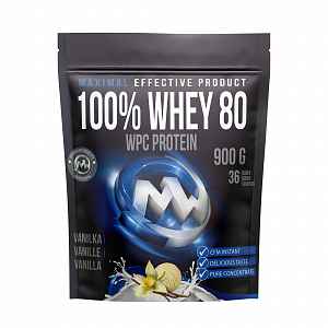 MAXXWIN 100% WHEY 80 vanilka 900 g