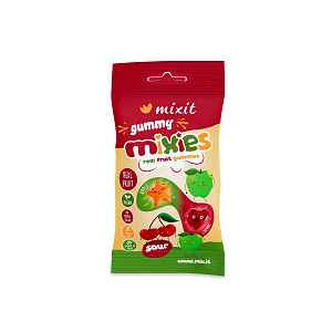 Mixit Ovocné Mixies Jablko & Třešeň přírodní želé bonbony 35 g