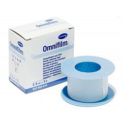 Náplast Omnifilm porézní fólie 2.5cmx5m 1ks
