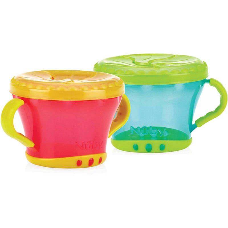 NUBY Miska s ouškami na svačinu 12m+