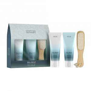 Scottish Fine Soaps Sea Kelp Sada péče o nohy 3 ks