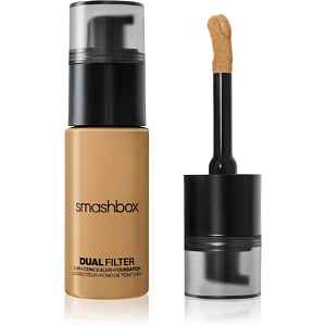 Smashbox DUAL-FILTER 2-in-1 Concealer + Foundation make-up a korektor odstín Medium 17 Olive 23.6 ml