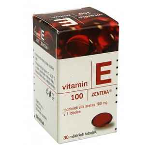 Vitamin E 100 Zentiva perorální orální tobolky měkké 30 x 100 mg