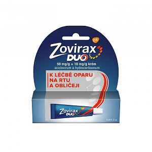 Zovirax Duo 50mg/g+10mg/g krém 1x2g