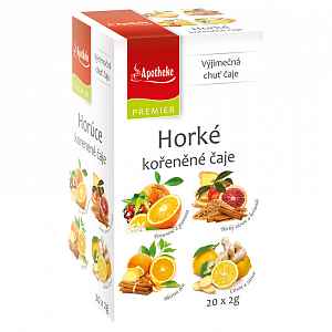 Apotheke Horké kořeněné čaje II 4v1 20x2g