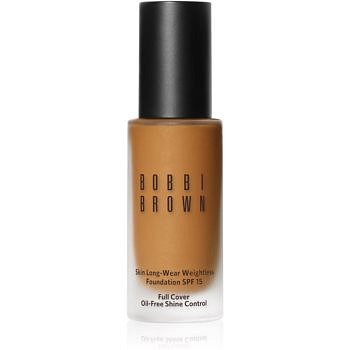 Bobbi Brown Skin Long-Wear Weightless Foundation dlouhotrvající make-up SPF 15 odstín Warm Honey (W-066) 30 ml