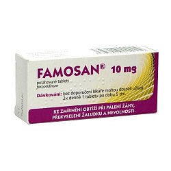 Famosan 10 mg 10 potahovaných tablet