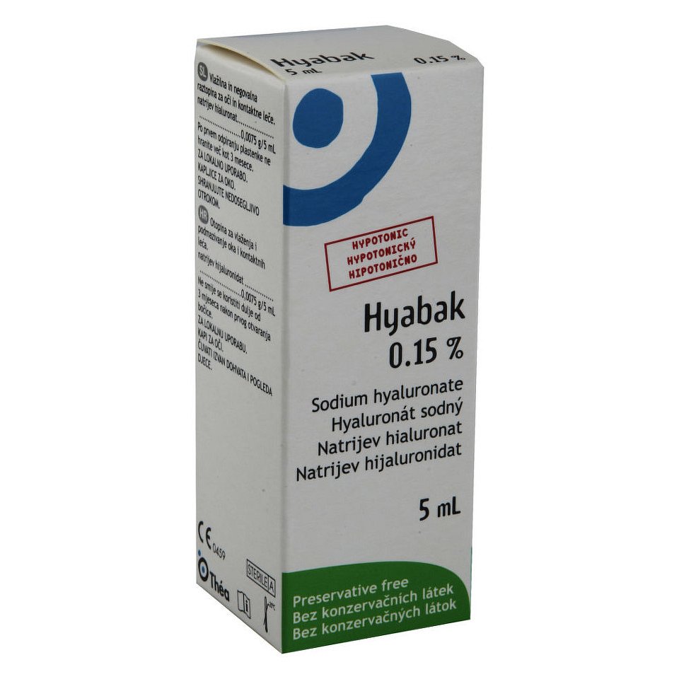 Hyabak 0.15% gtt.oph. 5ml