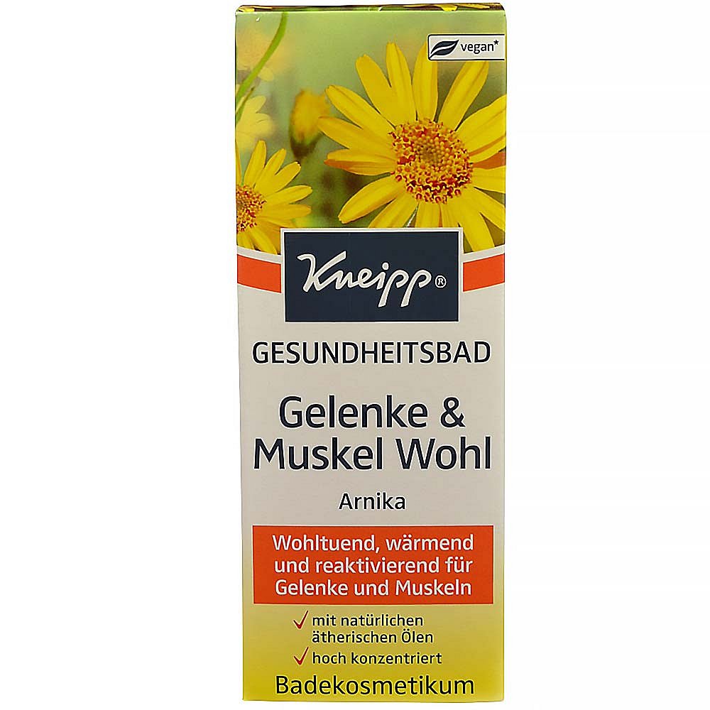 KNEIPP olej do koupele Svaly a klouby 100 ml