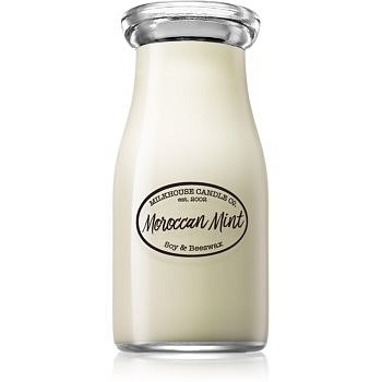 Milkhouse Candle Co. Creamery Moroccan Mint vonná svíčka Milkbottle 227 g