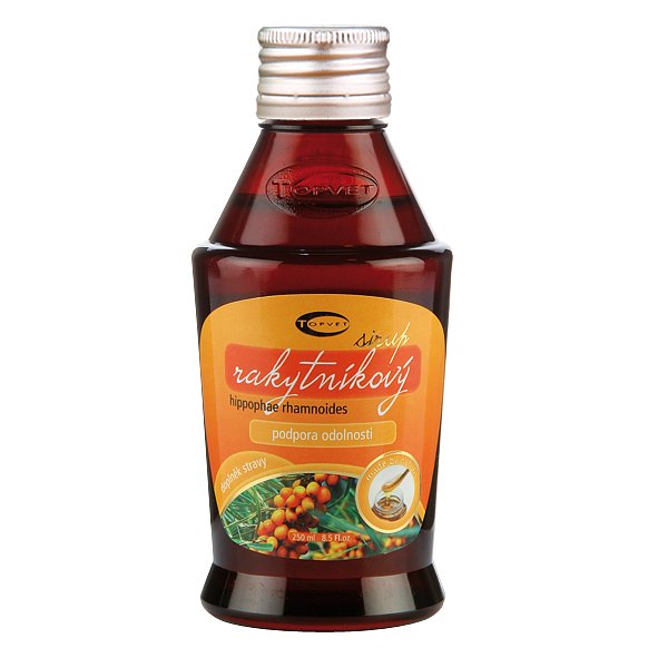 TOPVET Sirup rakytníkový s vit.C 620g