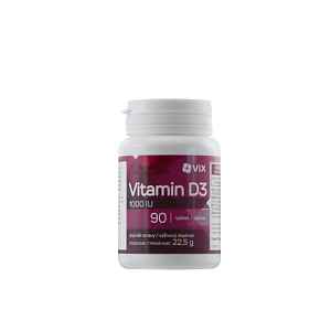 VIX Vitamin D3 s příchutí pomeranče 90 tablet