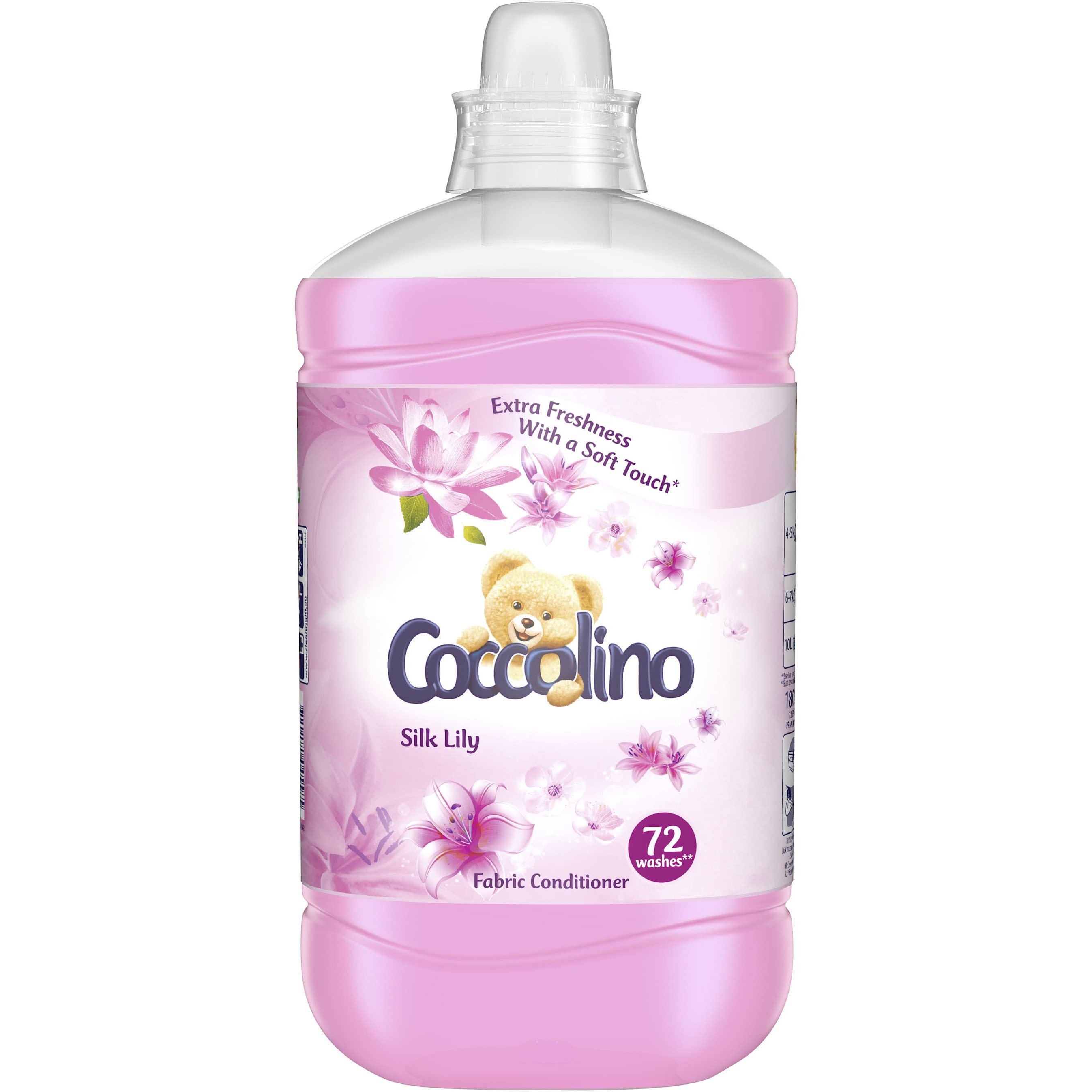 Coccolino aviváž Silk Lily (72 pracích dávek) 1,8l