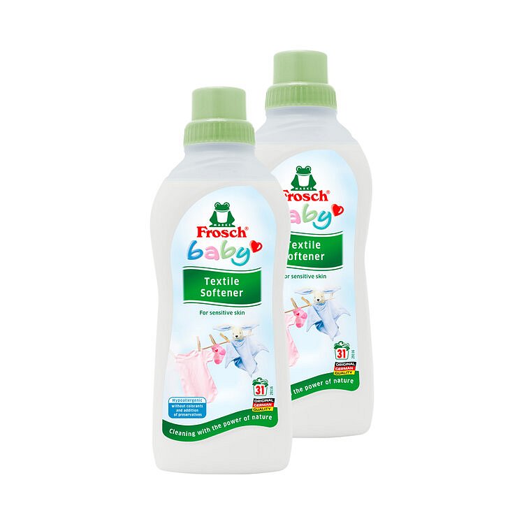 FROSCH EKO Baby Hypoalergenní máchadlo na kojenecké a dětské prádlo 2 x 750 ml