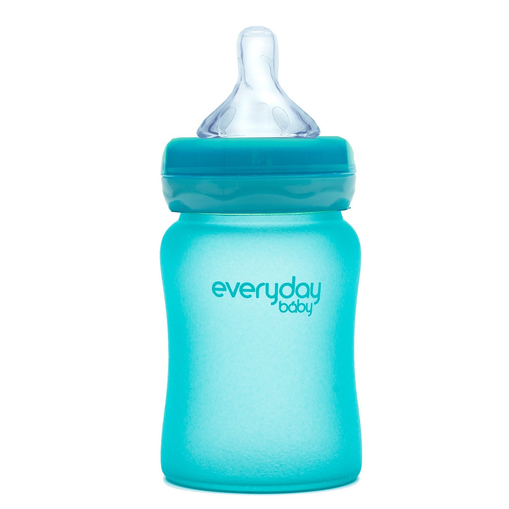 Láhev sklo, senzor, 150ml turquoise