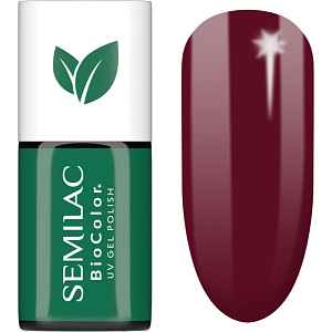 Semilac UV Hybrid BioColor gelový lak na nehty s použitím UV/LED lampy odstín 727 Violet Butterfly 7 ml