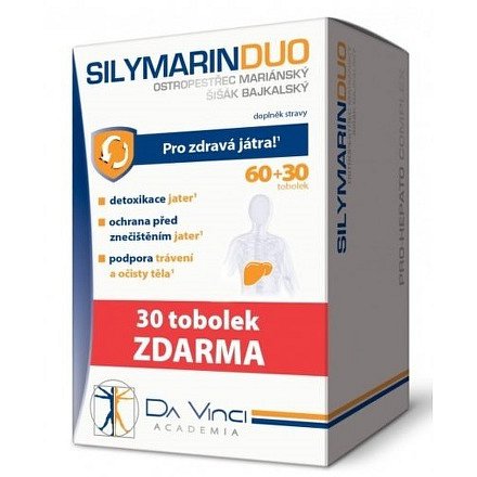 SILYMARIN DUO D.V.tob.60+30 tob ZDARMA