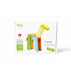 TEGU Magnetická stavebnice Tints - 14 dílů