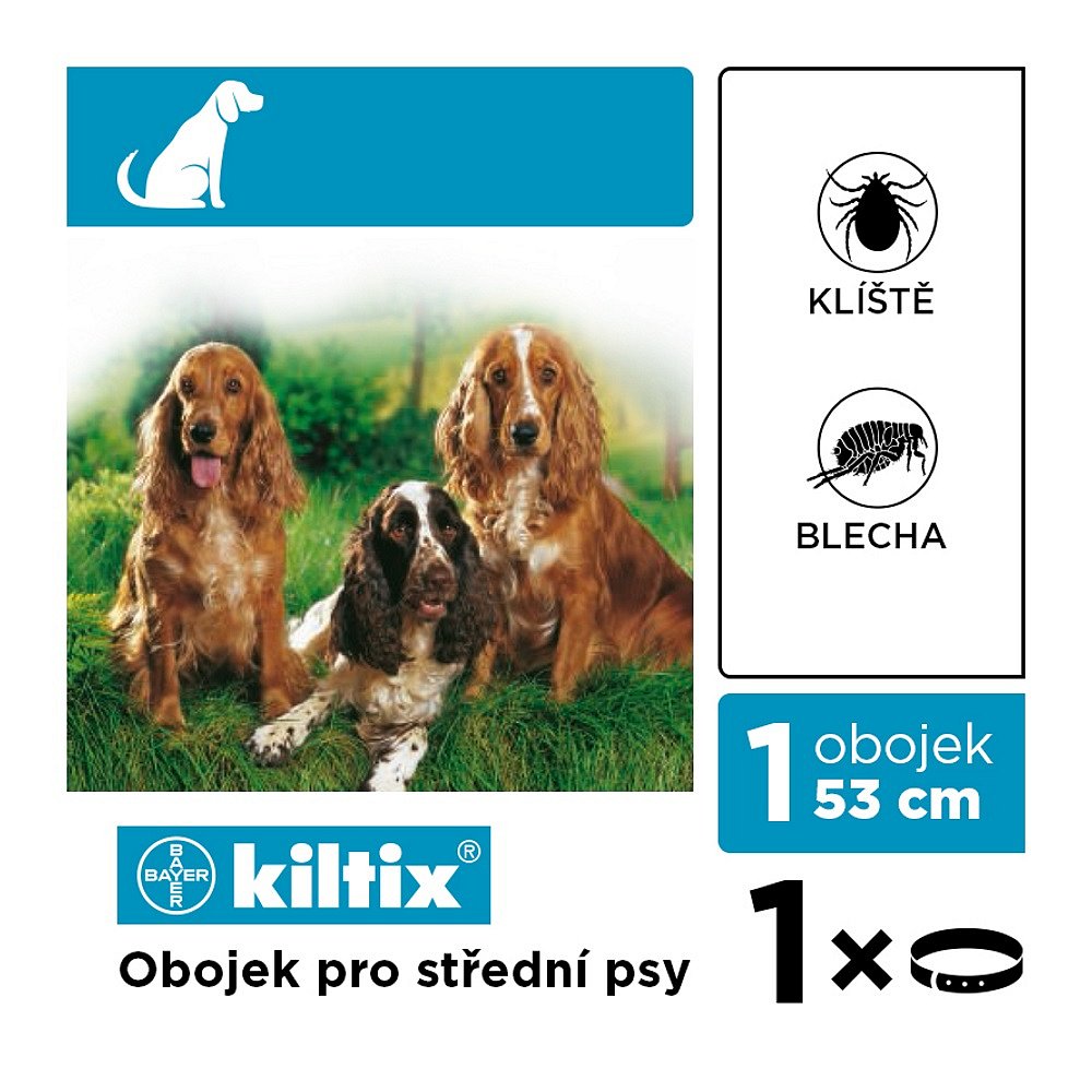 Bayer Kiltix Antiparazitní obojek 53cm