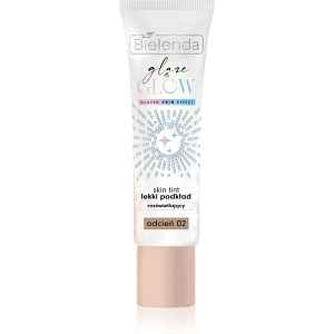 Bielenda GLAZE & GLOW lehký make-up s rozjasňujícím účinkem odstín 02 30 g