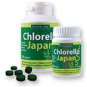 Chlorella Japan tablety 250