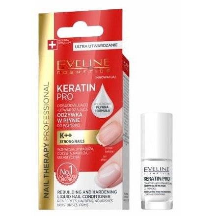 Eveline NAIL THERAPY KERATIN PRO Vytvrzující nehtový kondicionér 5ml