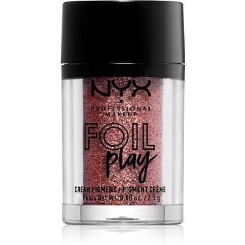 NYX Professional Makeup Foil Play třpytivý pigment odstín 12 Red Armor 2,5 g