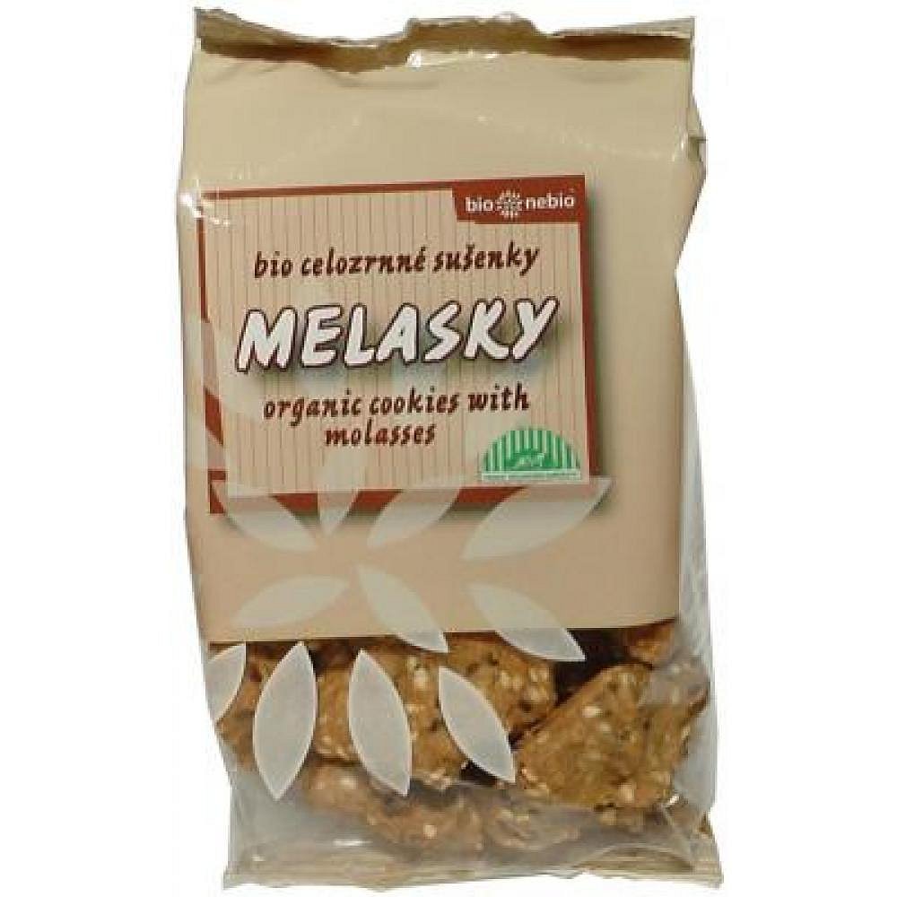 Bio Nebio Melasky celozrnné sušenky 130g BIO