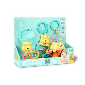 DISNEY BABY Sada dárková multisenzorická Disney Baby Winnie the Pooh, 0m+