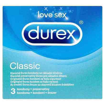 Prezervativ Durex Classic 3ks