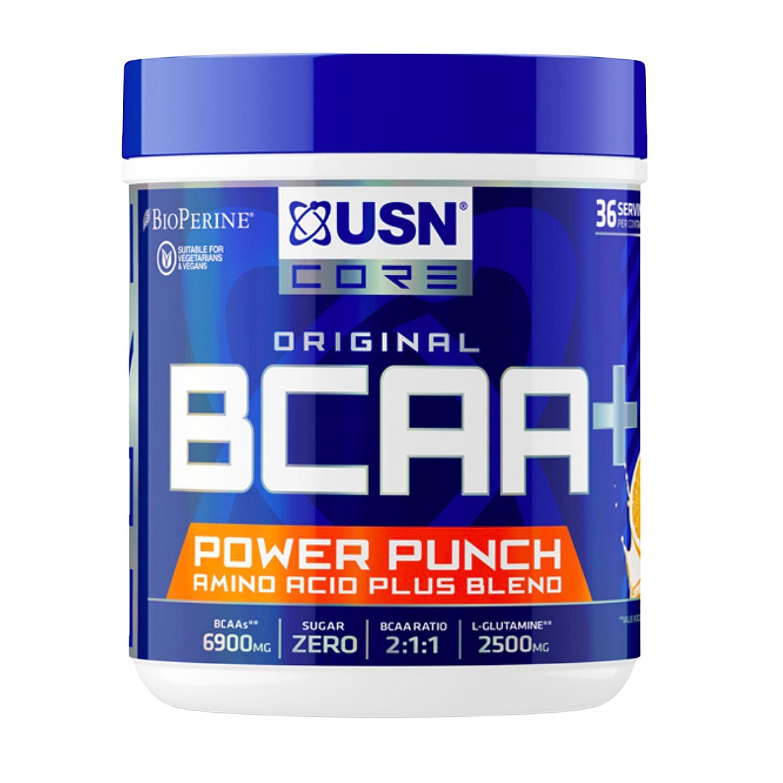 USN BCAA Power Punch Mandarinka 400g