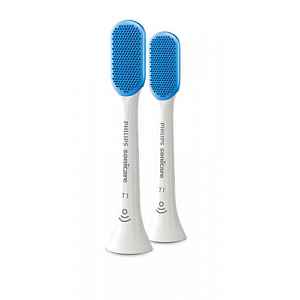 Philips Sonicare TongueCare+ Hlavice na čištění jazyka 2 ks bílá HX8072/01