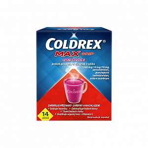 Coldrex MAXGrip horký nápoj lesní ovoce 14 ks