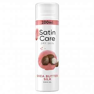 Gillette Satin Care Dry skin gel na holení 200ml