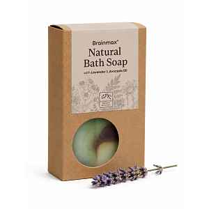 BrainMax Natural Soap Bar with Lavender & Avocado Oil, 100 g