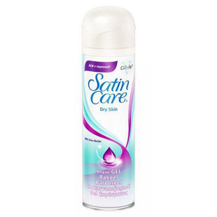 Gillette Satin Care Dry skin gel na holení 200ml