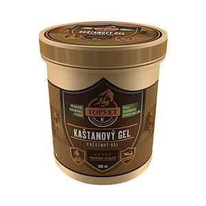 Kaštanový gel pro koně 500 ml - Green idea