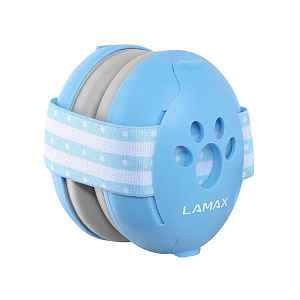 LAMAX BabyMuffs1 Blue Protihluková sluchátka 1 kus