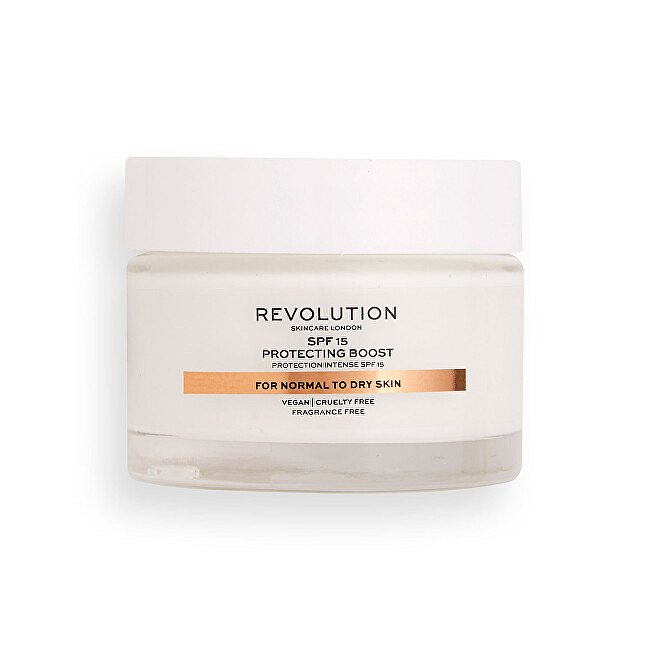 Revolution Denní krém pro normální až suchou pleť SPF 15 (Moisture Cream SPF15 Normal to Dry Skin)  50 ml