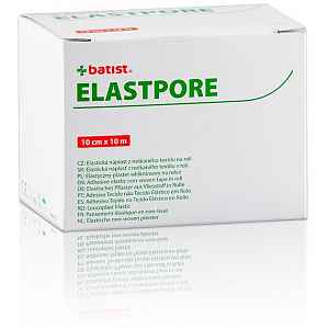 FIXACE HYPOALERGENNÍ ELASTPORE 10CMX10M,PRODYŠNÁ,ELASTICKÁ,NETKANÝ TEXTIL,1KS