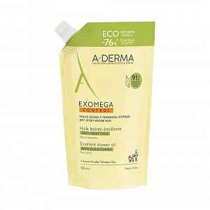 A-Derma Exomega Control Sprchový olej ECO náplň 500 ml