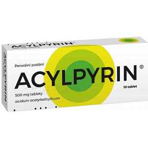 Acylpyrin 500mg tbl.nob. 10x500mg