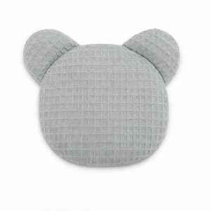 BocioLand Nahřívací polštářek TEDDY s třešňovými pecičkami a levandulí - šedý