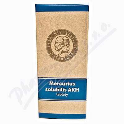 MERCURIUS SOLUBILIS AKH neobalené tablety 60 I