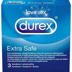 Prezervativ Durex Extra Safe 3ks