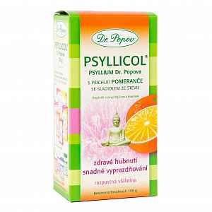 Psyllicol 100g příchuť pomeranče