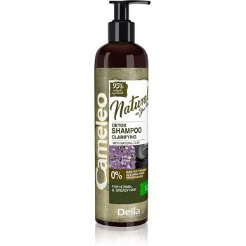 Delia Cosmetics Cameleo Natural čisticí detoxikační šampon pro mastné vlasy 250 ml