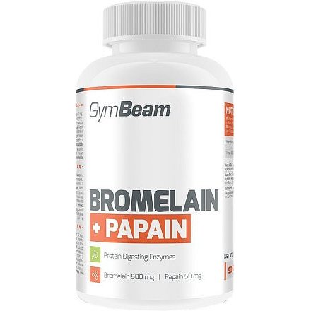 Gymbeam Bromelain Papain 90 kapslí