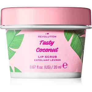 I Heart Revolution Tasty Coconut peeling na rty s kokosovým olejem 20 ml